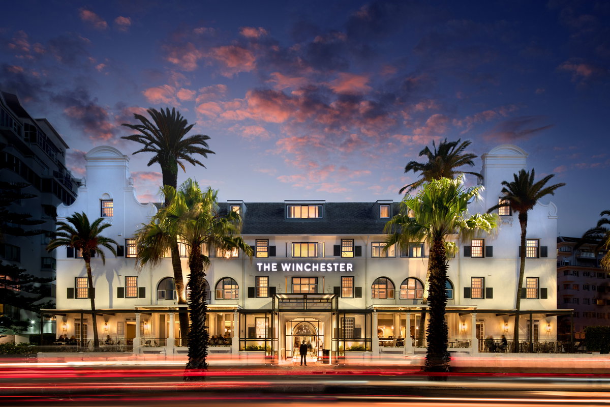 Fa&ccedil;ade du Winchester Hotel au Cap